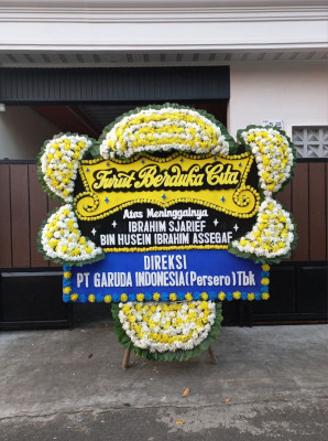 Papan Bunga Duka di Taganombak