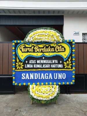 Papan Bunga Duka di Taganombak